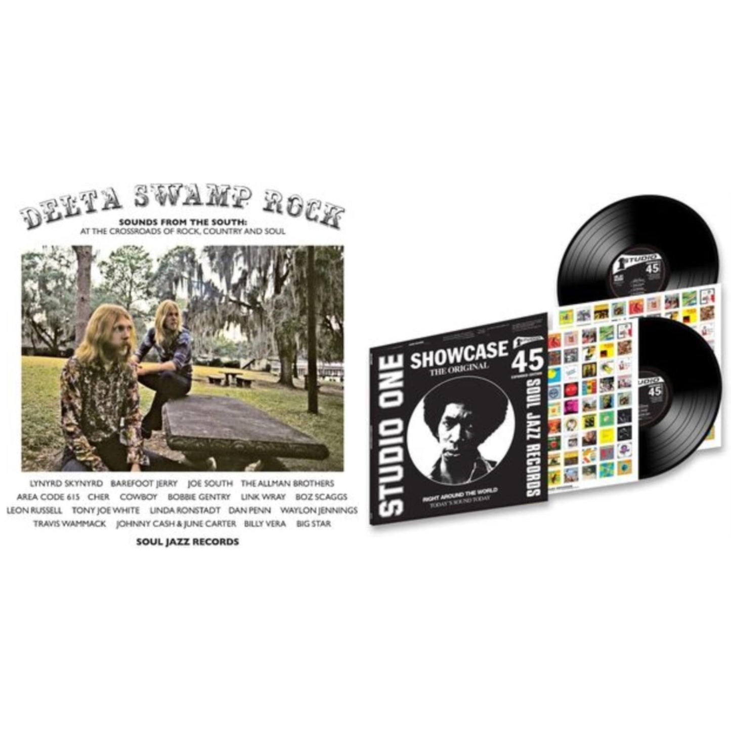 Delta Swamp Rock - Sounds From The South:  At The Crossroads Of Rock, Country & Soul & Studio One Showcase 45 Expanded Edition (2LP)