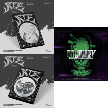This is a 3 CD SKU bundle.
1.This CD is brand new.Format: CDThis item's title is: Ate (Chk Chk Ver.)Artist: Stray KidsBarcode: 196922934445Release Date: 7/19/2024
2.This CD is brand new.Format: CDThis item's title is: Ate (Boom Ver.