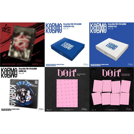 Hop (Skzhop Ver.) & Karma (Ceremony Ver.) & Karma (Hooray Ver.) & Karma (Karma Ver.) & Do It - Skz It Tape (It Ver.) & Do It - Skz It Tape (Accordion Ver.)