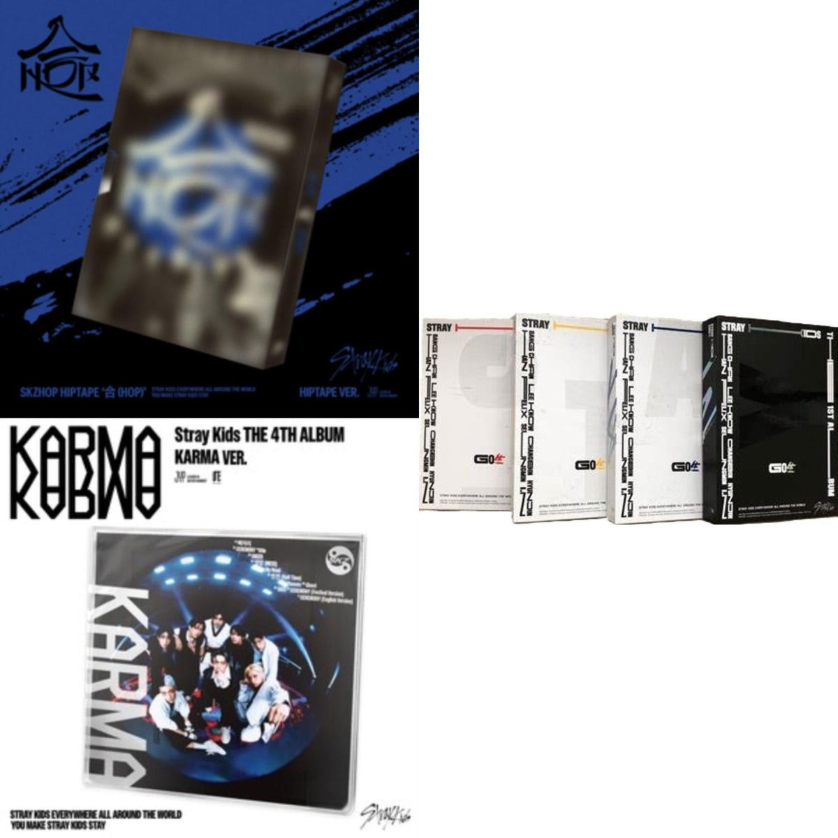 Hop (Hiptape Ver.) & Karma (Karma Ver.) & Go: Volume 1 (Normal Edition)