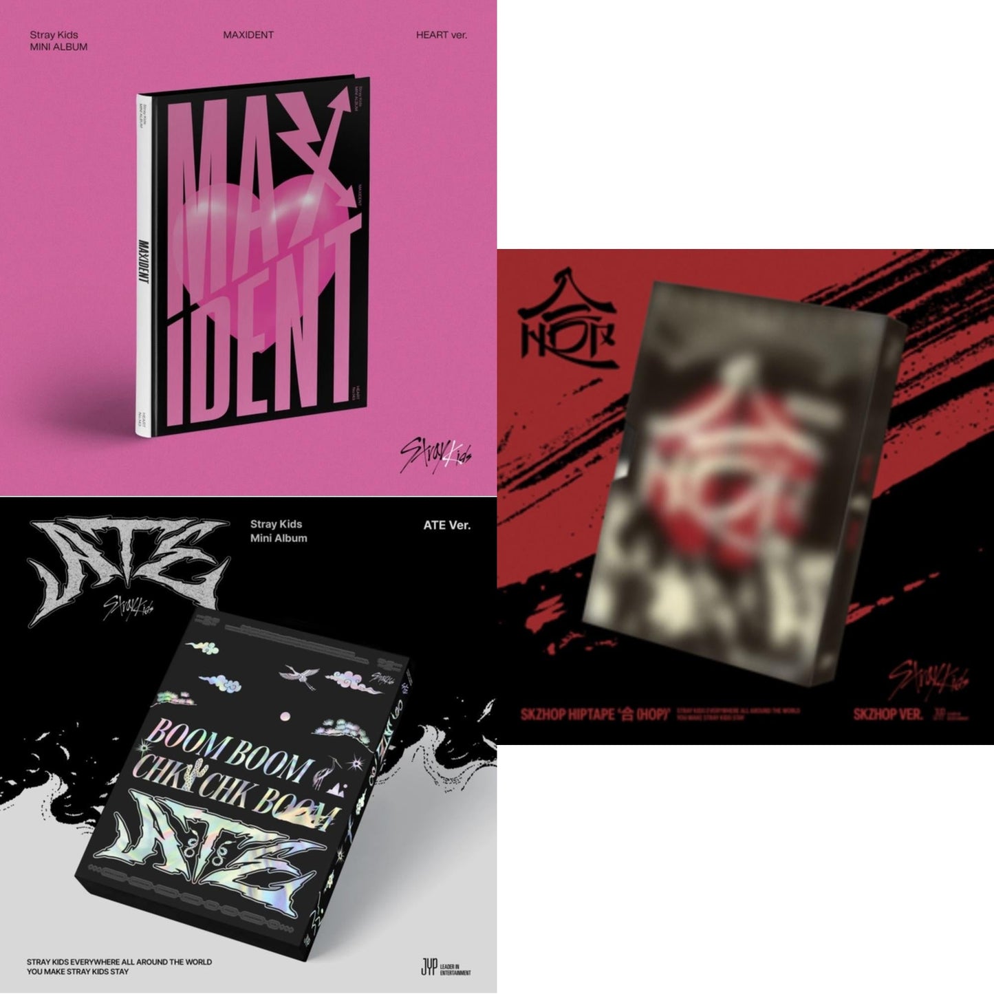 Maxident (Heart Version) & Ate (Ate Ver.) & Hop (Skzhop Ver.)