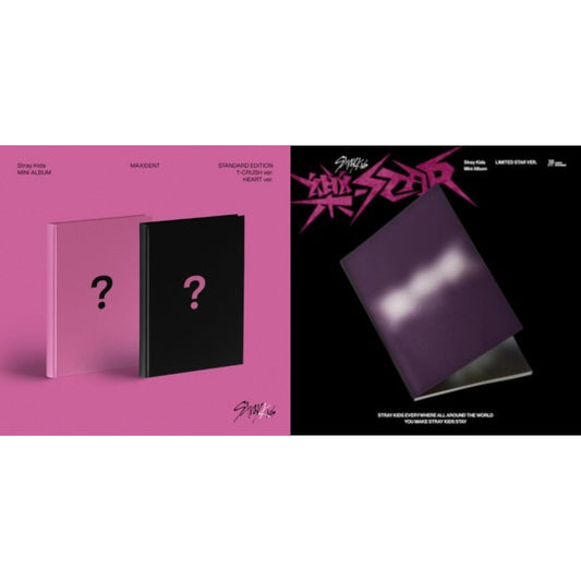 This is a 2 CD SKU bundle.
1.This CD is brand new.Format: CDThis item's title is: Rock-Star (Limited Star Ver.)Artist: Stray KidsBarcode: 196922597589Release Date: 11/10/2023
2.This CD is brand new.