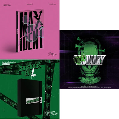Maxident (T-Crush Version) & Holiday Special Single Christmas Evel (Normal Ver.) & Oddinary (Scanning Version/Mask Off Version/Normal Edition)