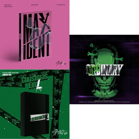 Maxident (T-Crush Version) & Holiday Special Single Christmas Evel (Normal Ver.) & Oddinary (Scanning Version/Mask Off Version/Normal Edition)