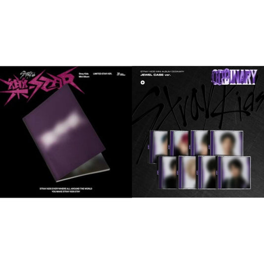 Rock-Star (Limited Star Ver.) & Oddinary (Jewel Case Ver.)