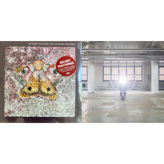 This is a 2 LP Vinyl SKU bundle.
1.This LP Vinyl is brand new.Format: LP VinylThis item's title is: Moth The Lizard & The Secret Machines (Color  LP Vinyl)Artist: Secret MachinesLabel: TSM RECORDINGSBarcode: 881626635612Release Date: 6/23/2023
2.This LP Vinyl is brand new.