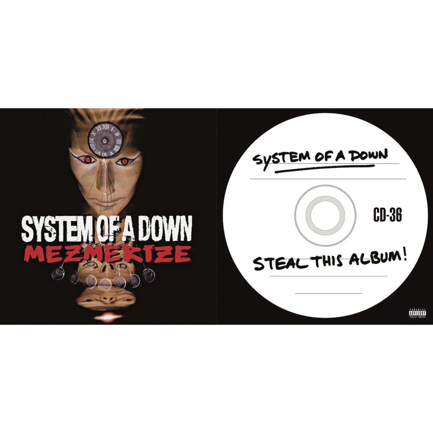 This is a 2 LP Vinyl SKU bundle.
1.This LP Vinyl is brand new.Format: LP VinylMusic Style: Nu MetalThis item's title is: Mezmerize (140G)Artist: System Of A DownLabel: LEGACY/ COLUMBIA/ AMERICANBarcode: 190758656113Release Date: 10/12/2018
2.This LP Vinyl is brand new.