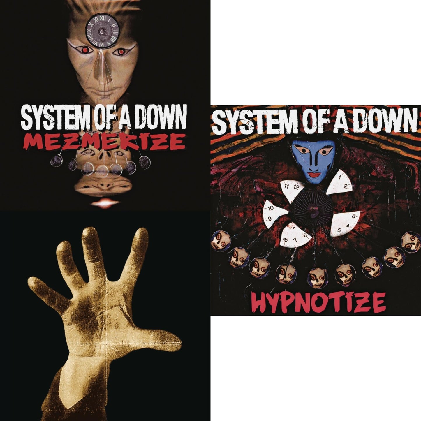 System Of A Down (140G) & Hypnotize (140G) & Mezmerize (140G)