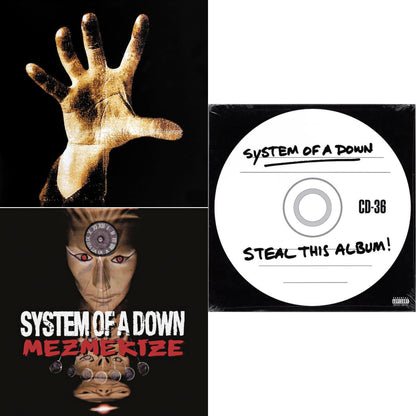 System Of A Down (140G) & Mezmerize (140G) & Steal This Album! (2LP/140G)