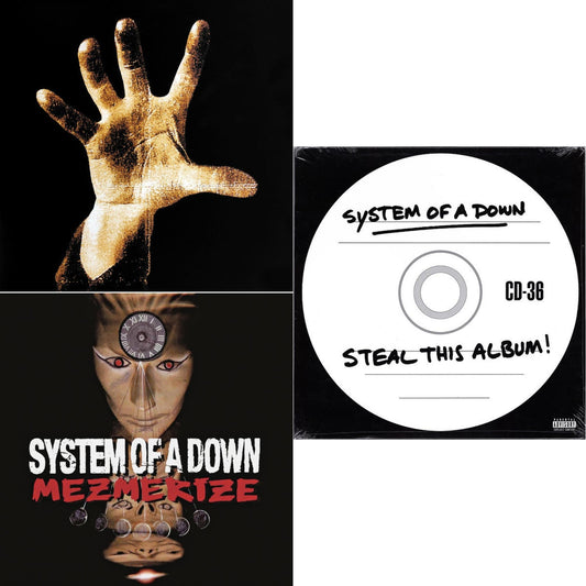 System Of A Down (140G) & Mezmerize (140G) & Steal This Album! (2LP/140G)