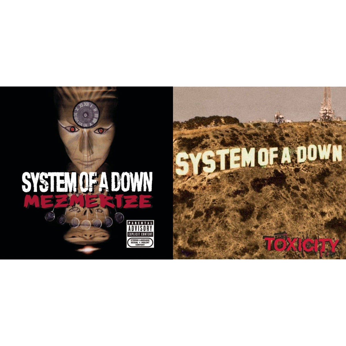 System Of A Down - Toxicity & Mezmerize - CD Bundle