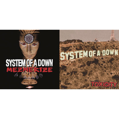 This is a 2 LP Vinyl SKU bundle.
1.This LP Vinyl is brand new.Format: LP VinylMusic Style: Nu MetalThis item's title is: Mezmerize (140G)Artist: System Of A DownLabel: LEGACY/ COLUMBIA/ AMERICANBarcode: 190758656113Release Date: 10/12/2018
2.This LP Vinyl is brand new.