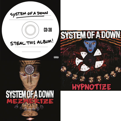 Hypnotize (140G) & Mezmerize (140G) & Steal This Album! (2LP/140G)