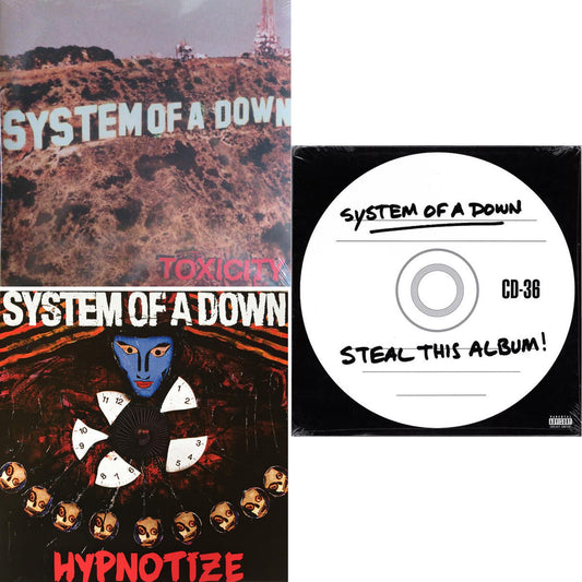 Toxicity (140G) & Hypnotize (140G) & Steal This Album! (2LP/140G)
