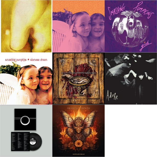 Pisces Iscariot & Siamese Dream & Gish & Siamese Dream (180G/2LP) & Machina (25Th Anniversary) (180G/2LP) & Adore (2LP) & Aghori Mhori Mei & Mayonaise Dream (Clear LP Vinyl)