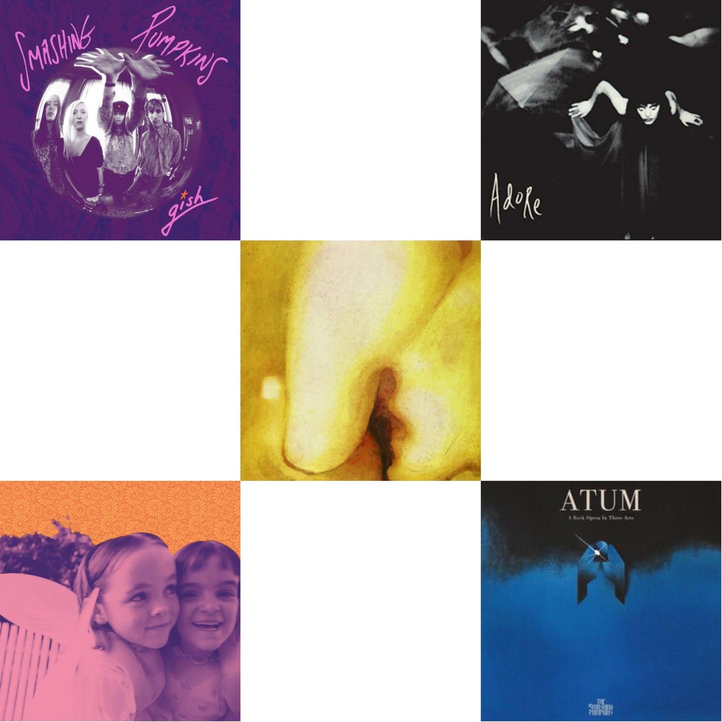 Pisces Iscariot & Siamese Dream & Gish & Adore (2LP) & Atum (4LP)