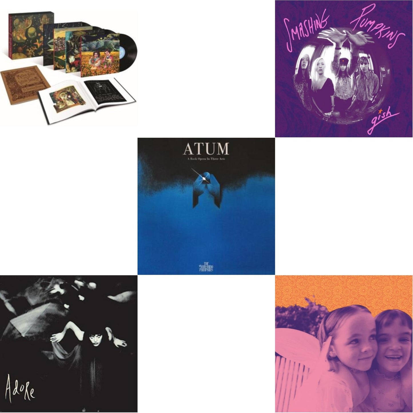 Siamese Dream & Gish & Mellon Collie & Infinite Sadness & Adore (2LP) & Atum (4LP)