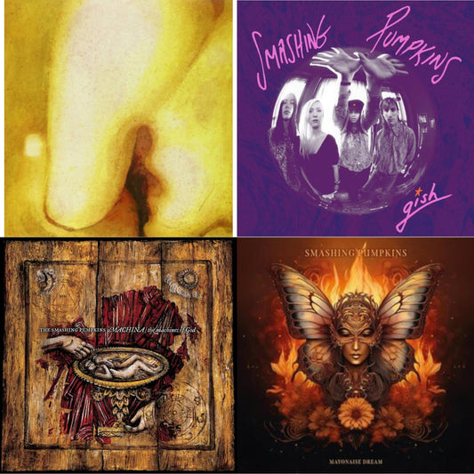 Pisces Iscariot & Gish & Machina (25Th Anniversary) (180G/2LP) & Mayonaise Dream (Clear LP Vinyl)