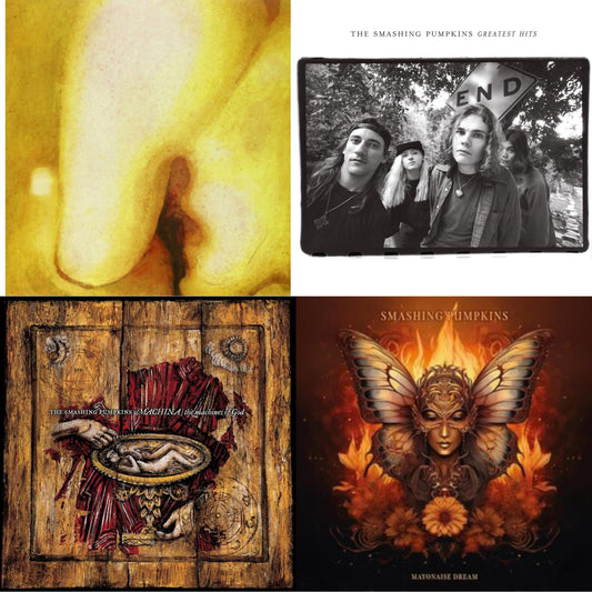 Pisces Iscariot & Rotten Apples: Greatest Hits (2LP) & Machina (25Th Anniversary) (180G/2LP) & Mayonaise Dream (Clear LP Vinyl)