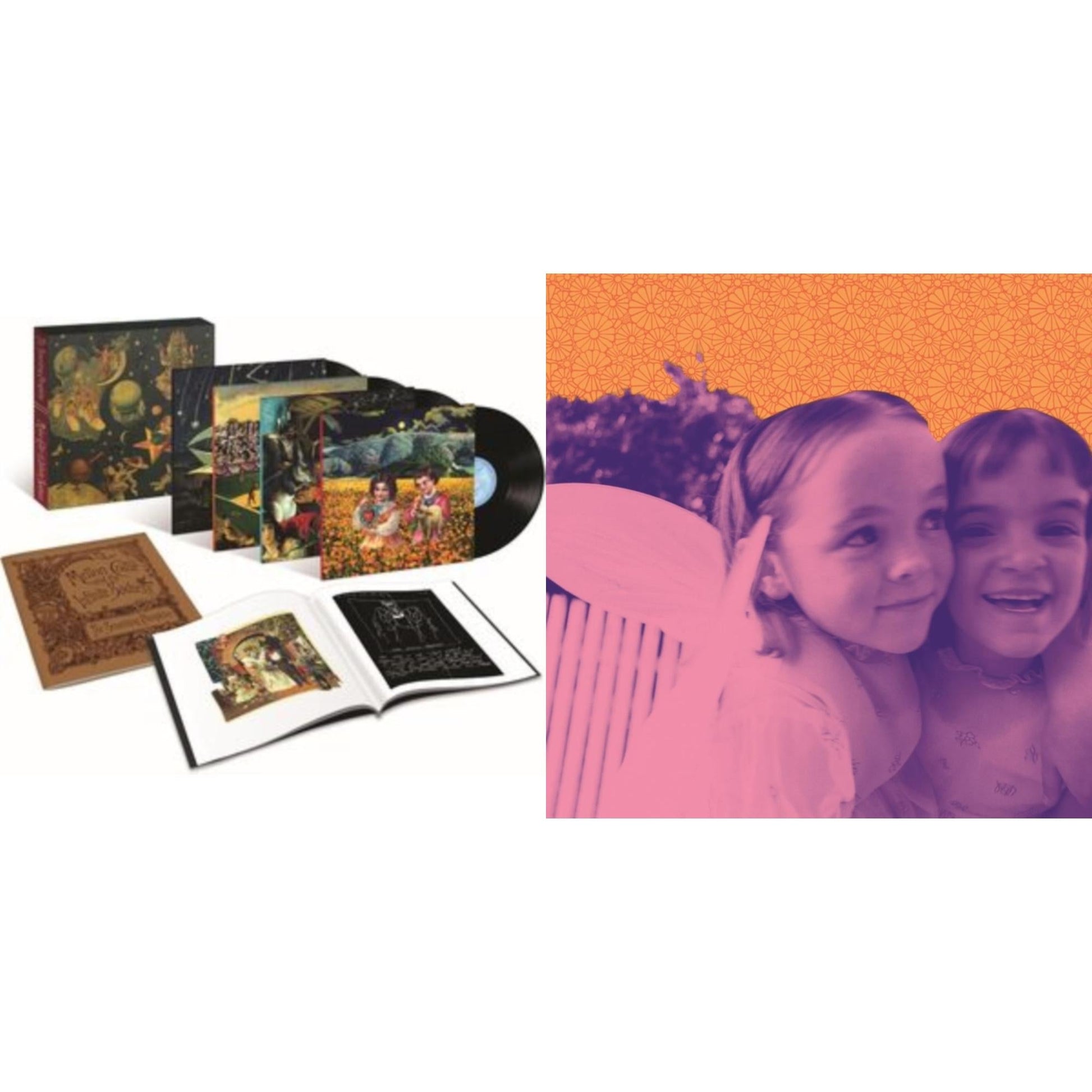 This is a 2 LP Vinyl SKU bundle.
1.This LP Vinyl is brand new.Format: LP VinylMusic Style: Alternative RockThis item's title is: Mellon Collie & Infinite SadnessArtist: Smashing PumpkinsLabel: VIRGINBarcode: 5099997855316Release Date: 12/4/2012
2.This LP Vinyl is brand new.