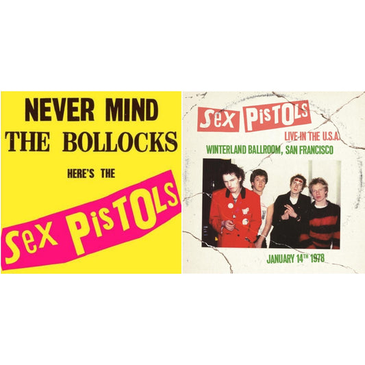 Never Mind The Bollocks.. & Live In The U.S.A. 1978 - Winterland Ballroom, San Francisco (Blue LP Vinyl)