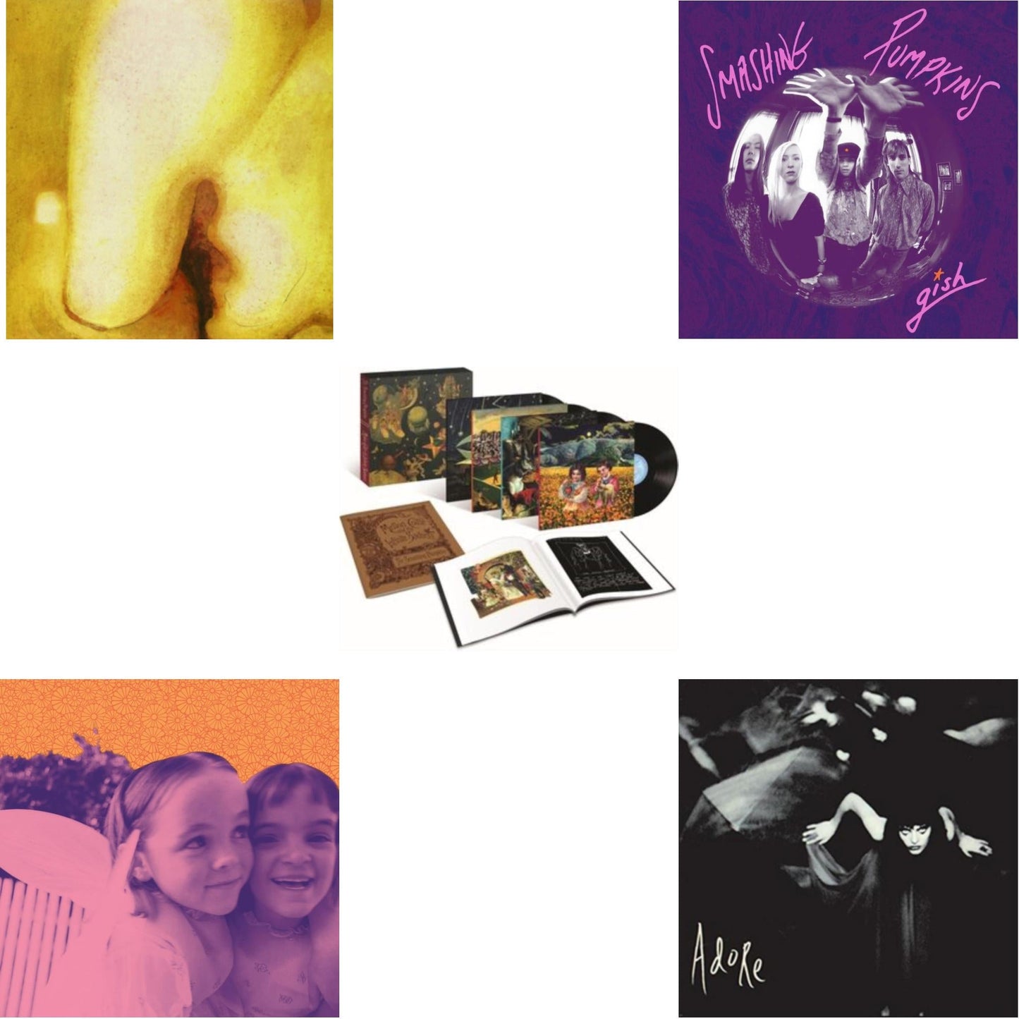 This is a 5 LP Vinyl SKU bundle.
1.This LP Vinyl is brand new.Format: LP VinylMusic Style: Alternative RockThis item's title is: Pisces IscariotArtist: Smashing PumpkinsLabel: VIRGINBarcode: 5099946425416Release Date: 7/17/2012
2.This LP Vinyl is brand new.