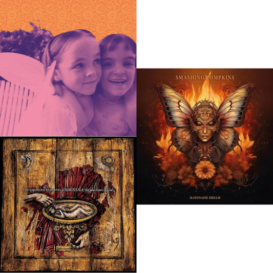 Siamese Dream & Machina (25Th Anniversary) (180G/2LP) & Mayonaise Dream (Clear LP Vinyl)
