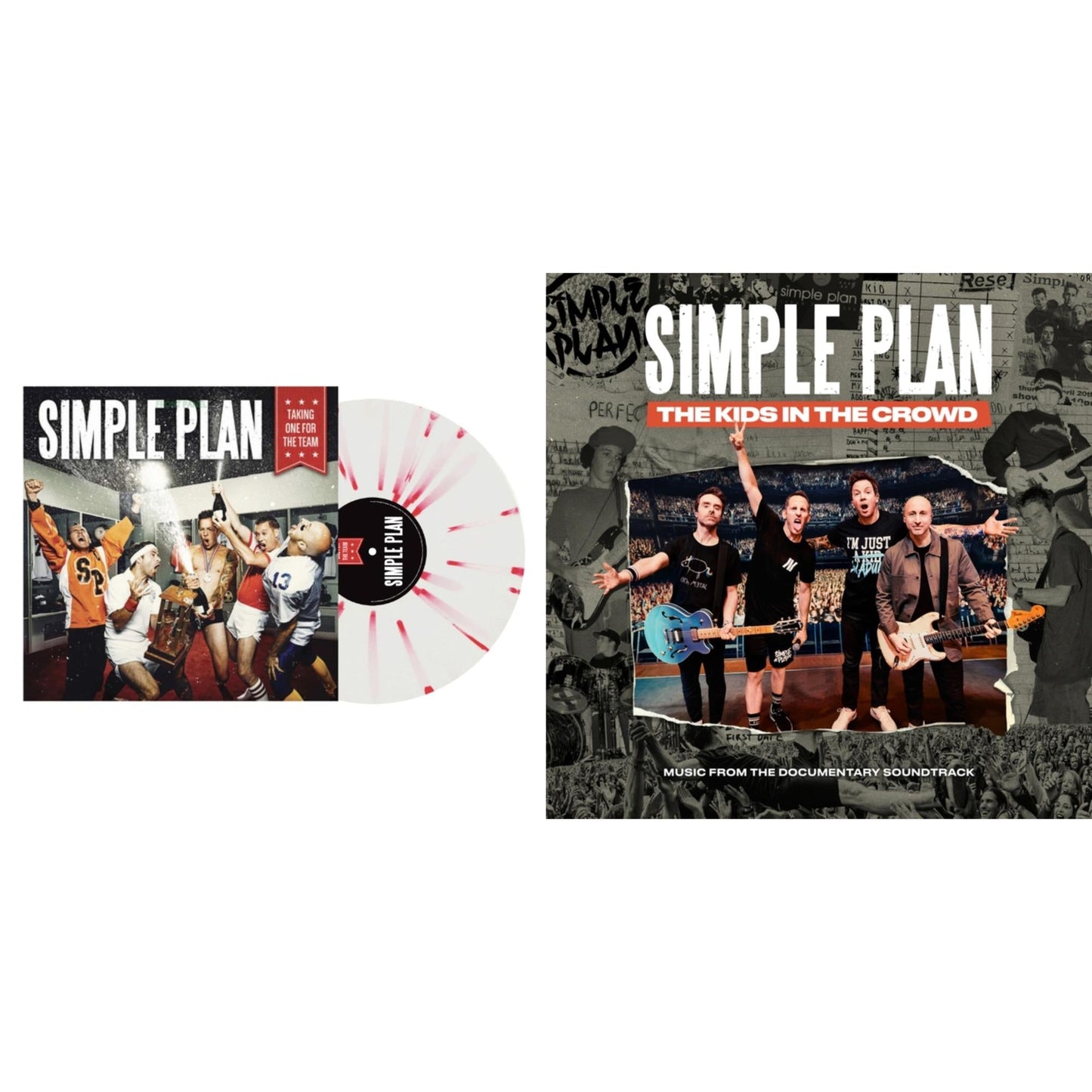 Take One For The Team (Limited Edition/White W/ Red Splatter LP Vinyl) & Kids In The Crowd (Music From The Documentary Ost) (2LP)