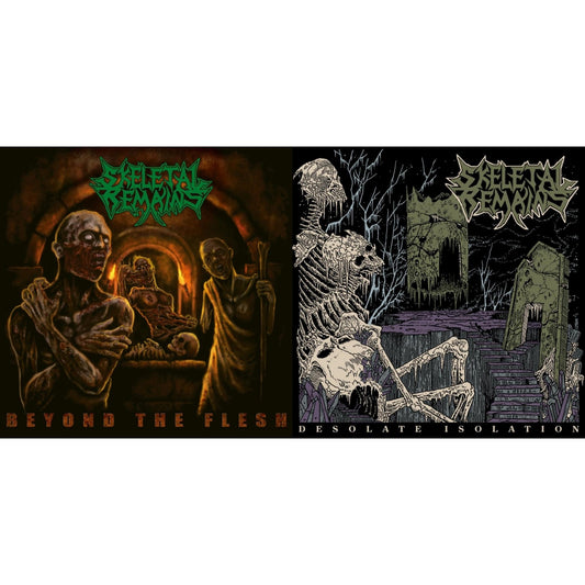 This is a 2 LP Vinyl SKU bundle.
1.This LP Vinyl is brand new.Format: LP VinylThis item's title is: Beyond The Flesh (180G/Reissue)Artist: Skeletal RemainsLabel: CENTURY MEDIABarcode: 194398658711Release Date: 8/27/2021
2.This LP Vinyl is brand new.