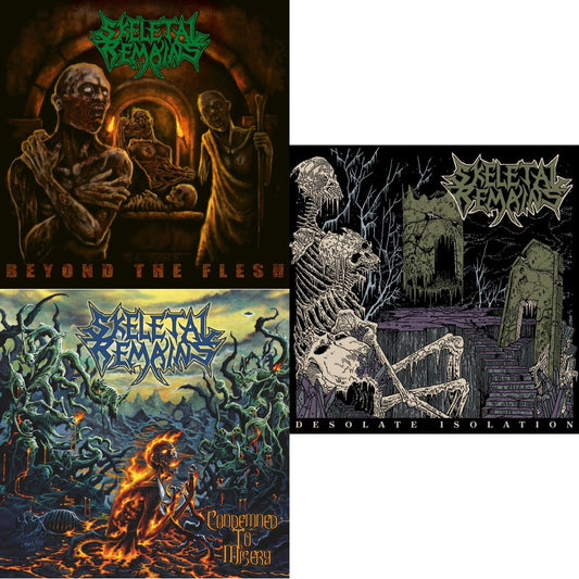 Beyond The Flesh (180G/Reissue) & Condemned To Misery (180G/Reissue) & Desolate Isolation (LP/CD/180G/10Th Anniversary Edition)