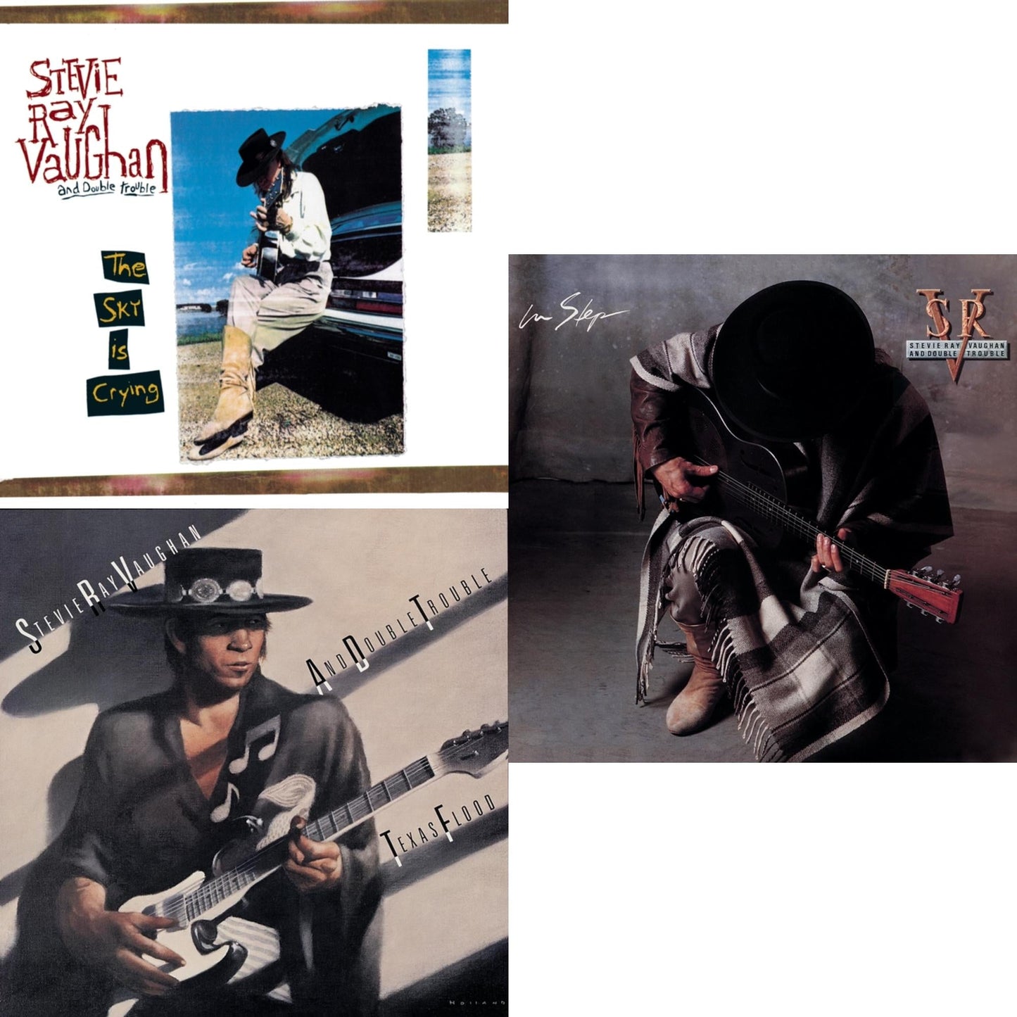 Sky Is Crying & Texas Flood & In Step