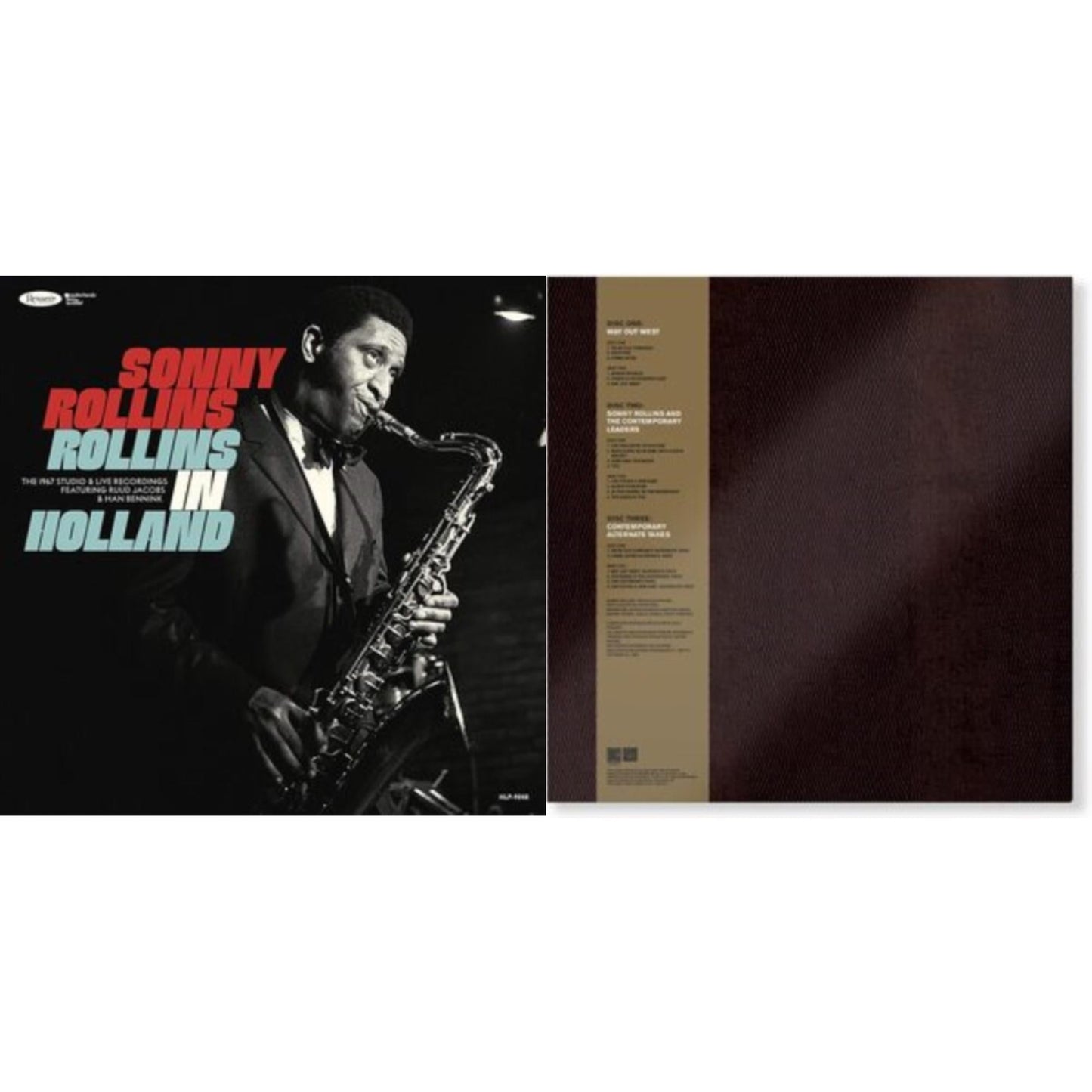 Rollins In Holland: The 1967 Studio & Live Recordings (3LP/Deluxe Edition) & Go West!: The Contemporary Records Albums (3LP Boxset)