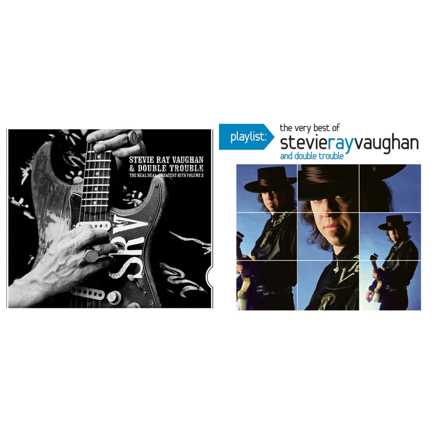 Real Deal: Greatest Hits Volume 2 & Playlist: Very Best Of Stevie Ray Vaughan