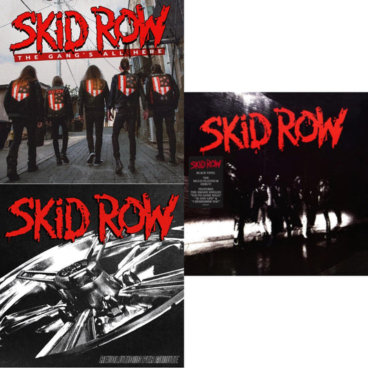 Gang's All Here (Limited/White LP Vinyl) & Revolutions Per Minute (180G) & Skid Row