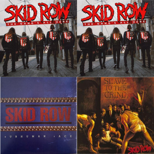 Gang's All Here & Gang's All Here (Limited/White LP Vinyl) & Subhuman Race (2LP) & Slave To The Grind (2LP)