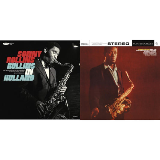 Rollins In Holland: The 1967 Studio & Live Recordings (3LP/Deluxe Edition) & Sonny Rollins & The Contemporary Leaders (Contemporary Records Acoustic Sounds Series) (180G)