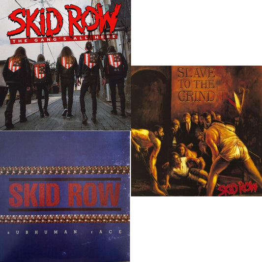 Gang's All Here & Subhuman Race (2LP) & Slave To The Grind (2LP)