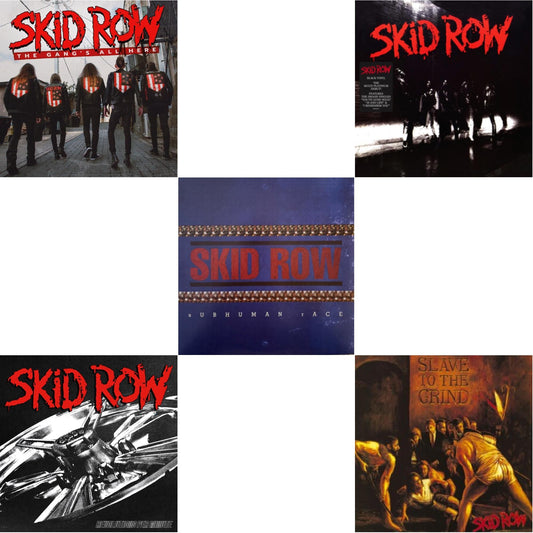 Gang's All Here & Revolutions Per Minute (180G) & Subhuman Race (2LP) & Skid Row & Slave To The Grind (2LP)