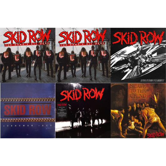 Gang's All Here & Gang's All Here (Limited/White LP Vinyl) & Revolutions Per Minute (180G) & Subhuman Race (2LP) & Skid Row & Slave To The Grind (2LP)