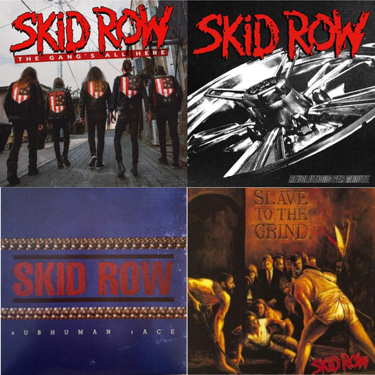 Gang's All Here & Revolutions Per Minute (180G) & Subhuman Race (2LP) & Slave To The Grind (2LP)