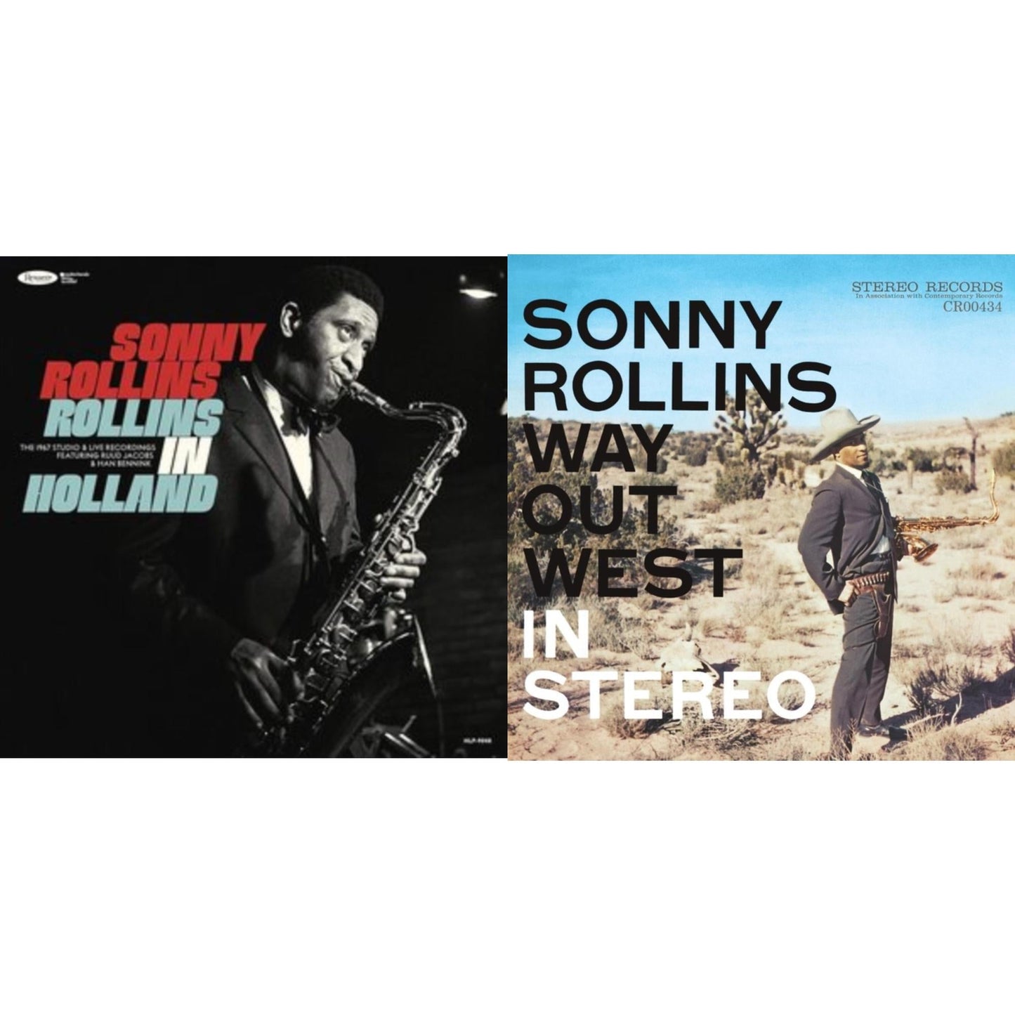 Rollins In Holland: The 1967 Studio & Live Recordings (3LP/Deluxe Edition) & Way Out West (Contemporary Records Acoustic Sounds Series)