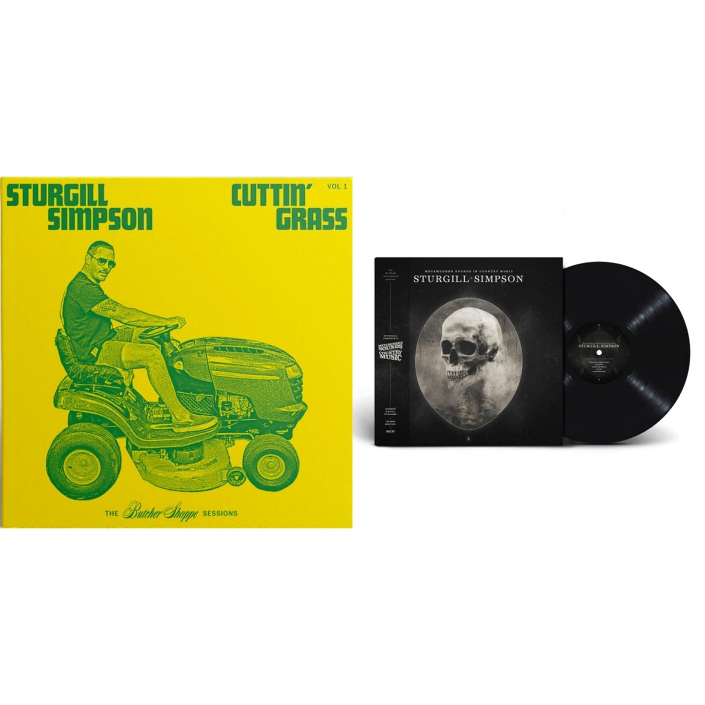 This is a 2 LP Vinyl SKU bundle.
1.This LP Vinyl is brand new.Format: LP VinylThis item's title is: Cuttin' Grass (2LP)Artist: Sturgill SimpsonLabel: HIGH TOP MOUNTAIN RECORDSBarcode: 787790456285Release Date: 12/11/2020
2.This LP Vinyl is brand new.