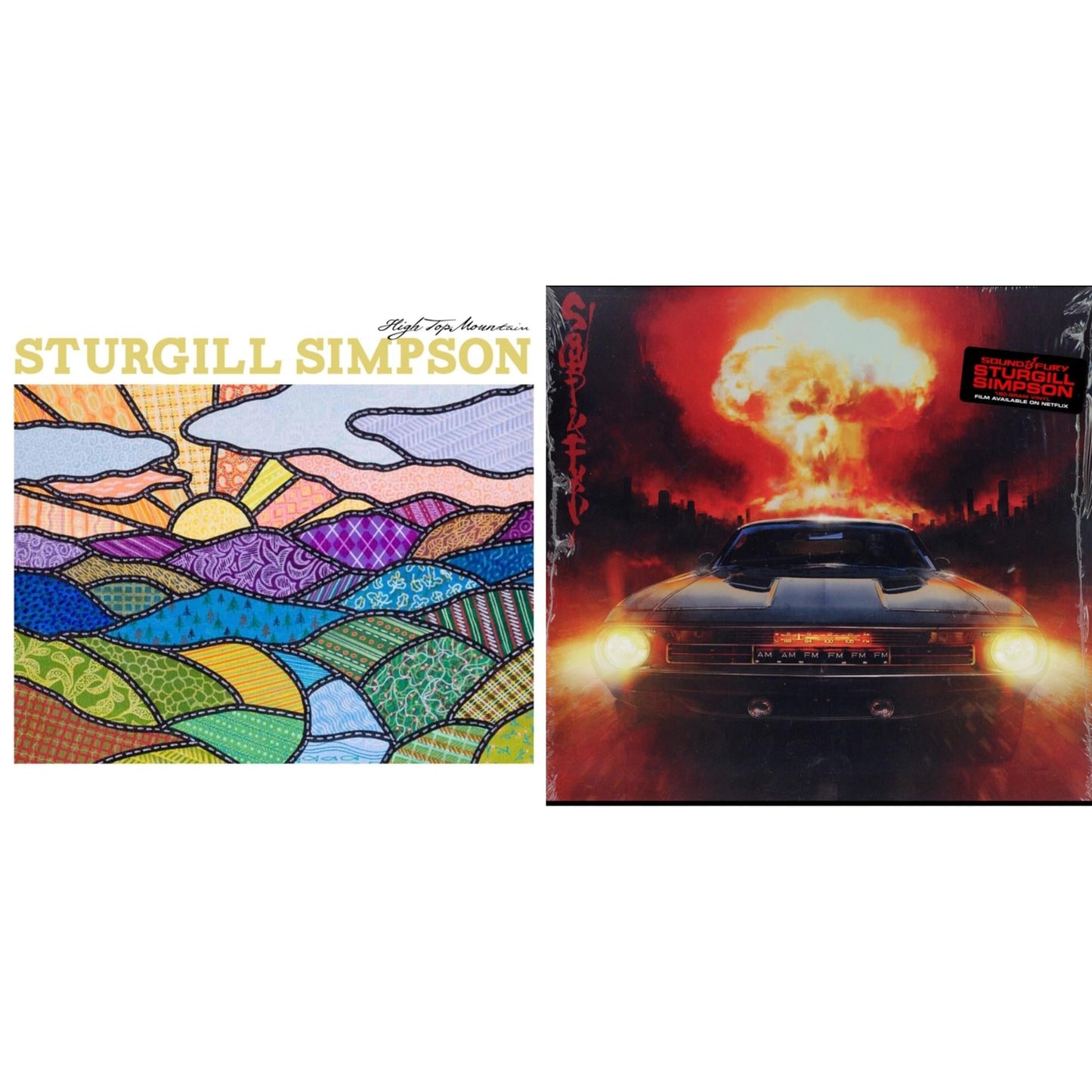 This is a 2 LP Vinyl SKU bundle.
1.This LP Vinyl is brand new.Format: LP VinylMusic Style: CountryThis item's title is: High Top MountainArtist: Sturgill SimpsonLabel: THIRTY TIGERSBarcode: 794504787146Release Date: 6/11/2013
2.This LP Vinyl is brand new.