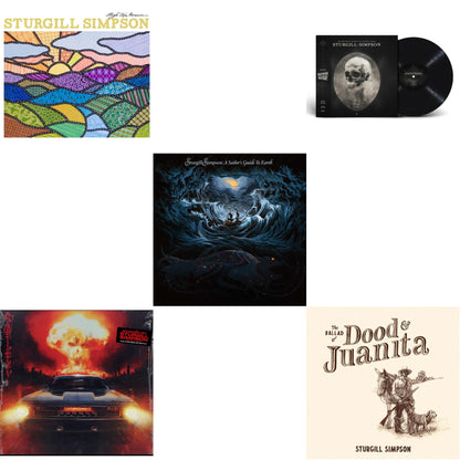 This is a 5 LP Vinyl SKU bundle.
1.This LP Vinyl is brand new.Format: LP VinylMusic Style: CountryThis item's title is: High Top MountainArtist: Sturgill SimpsonLabel: THIRTY TIGERSBarcode: 794504787146Release Date: 6/11/2013
2.This LP Vinyl is brand new.