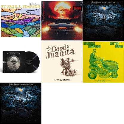 This is a 7 LP Vinyl SKU bundle.
1.This LP Vinyl is brand new.Format: LP VinylMusic Style: CountryThis item's title is: High Top MountainArtist: Sturgill SimpsonLabel: THIRTY TIGERSBarcode: 794504787146Release Date: 6/11/2013
2.This LP Vinyl is brand new.