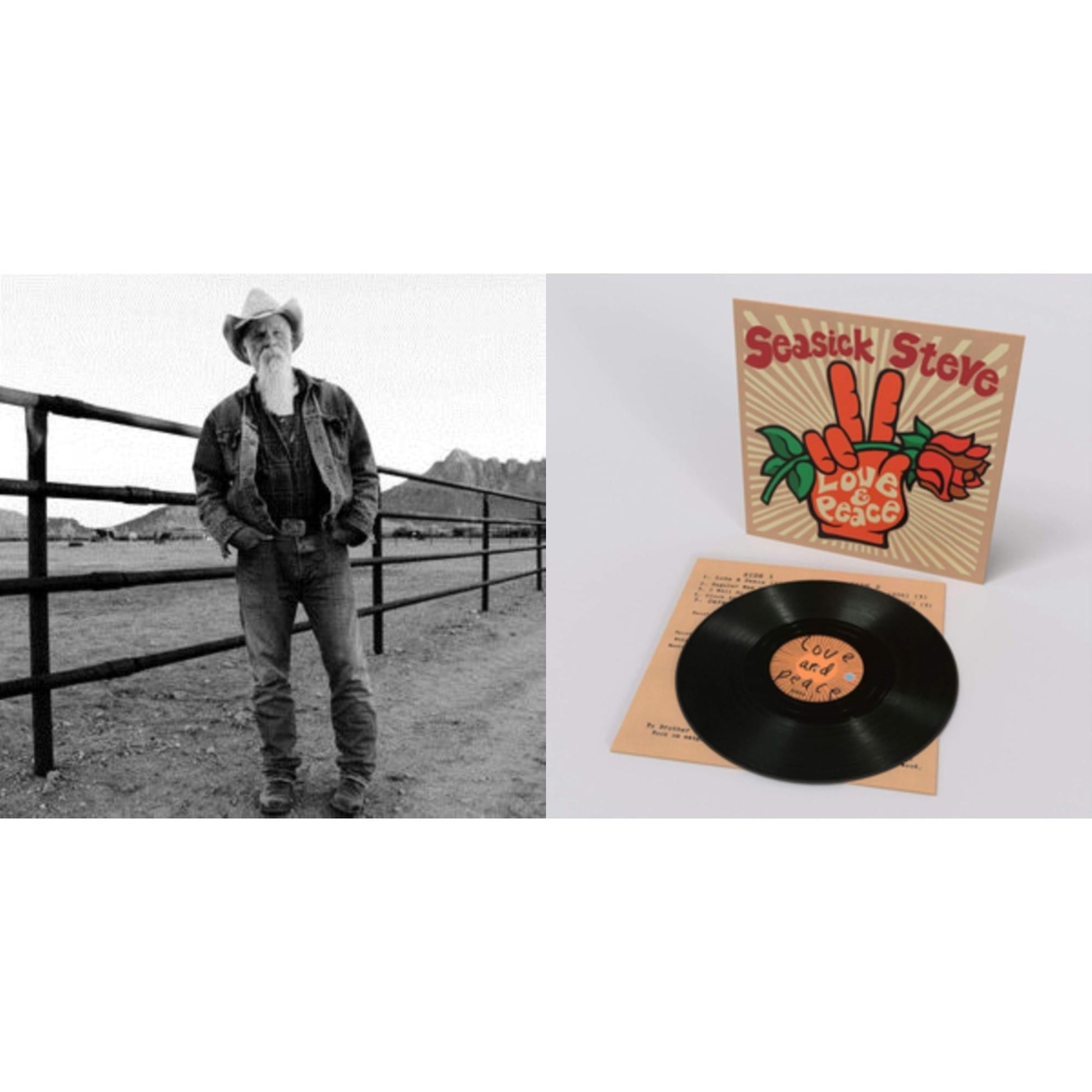 This is a 2 LP Vinyl SKU bundle.
1.This LP Vinyl is brand new.Format: LP VinylMusic Style: Hard HouseThis item's title is: Keepin The Horse Between Me & The GroundArtist: Seasick SteveLabel: ROUGH TRADEBarcode: 190296992360Release Date: 10/7/2016
2.This LP Vinyl is brand new.