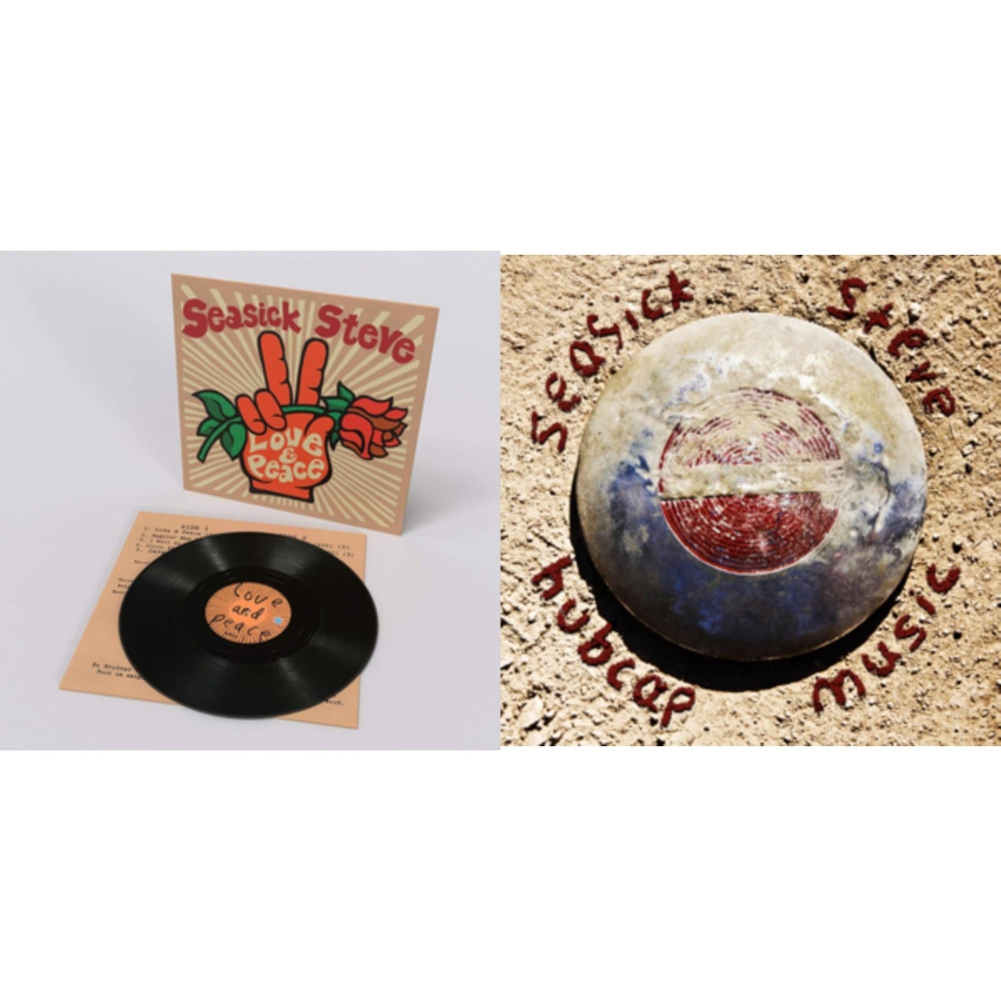 This is a 2 LP Vinyl SKU bundle.
1.This LP Vinyl is brand new.Format: LP VinylMusic Style: BritpopThis item's title is: Love & PeaceArtist: Seasick SteveLabel: CONTAGIOUSBarcode: 190296852251Release Date: 2/19/2021
2.This LP Vinyl is brand new.