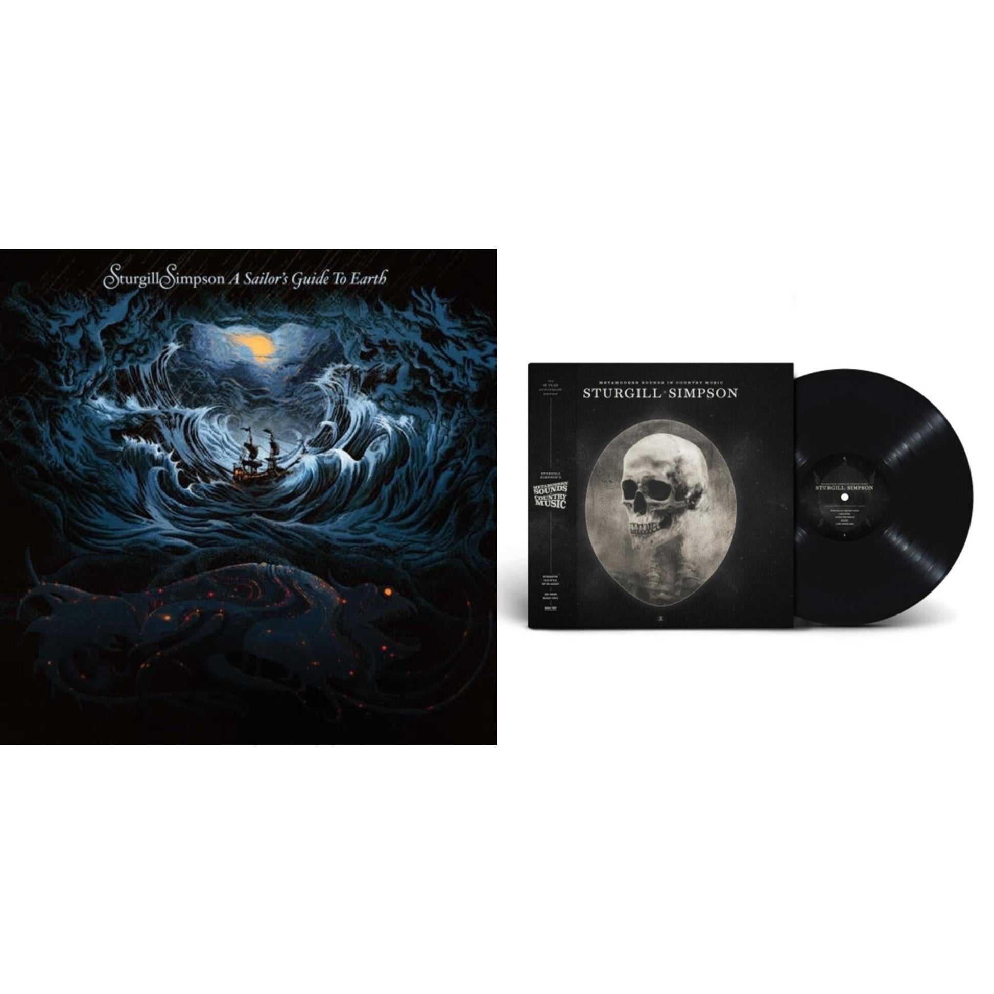 This is a 2 LP Vinyl SKU bundle.
1.This LP Vinyl is brand new.Format: LP VinylMusic Style: Euro HouseThis item's title is: Sailor's Guide To Earth (180G/LP/CD)Artist: Sturgill SimpsonLabel: ATLANTICBarcode: 075678668296Release Date: 4/15/2016
2.This LP Vinyl is brand new.