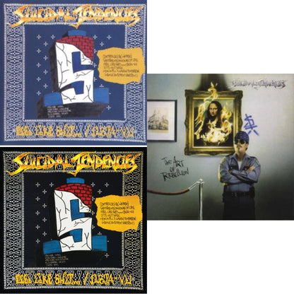 Controlled By Hatred / Feel Like Shit...Deja Vu (Fruit Punch LP Vinyl) (I) & Controlled By Hatred / Feel Like Shit...Deja Vu & Art Of Rebellion (180G)