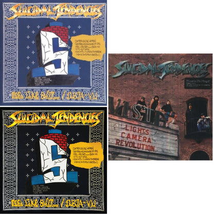 Controlled By Hatred / Feel Like Shit...Deja Vu (Fruit Punch LP Vinyl) (I) & Controlled By Hatred / Feel Like Shit...Deja Vu & Lights Camera Revolution (180G)